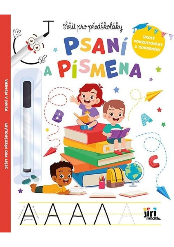 Sešit pro předškoláky Psaní a písmena