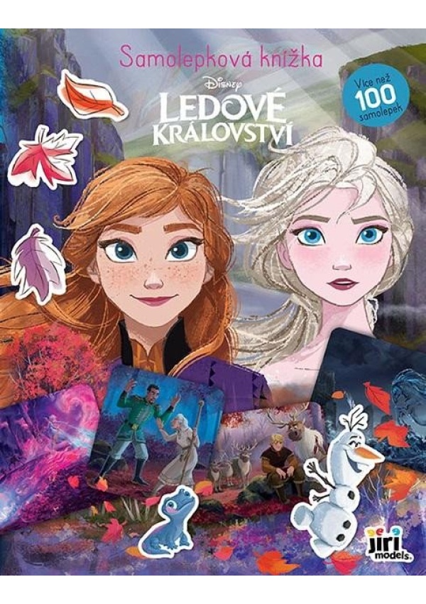 Levně Samolepková knížka Ledové království
