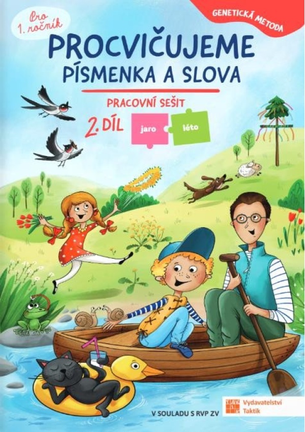 Procvičujeme písmenka a slova 2 Jaro/Léto (Genetická metoda)
