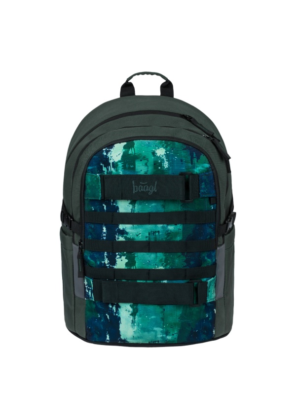 BAAGL Školní batoh Skate Forest