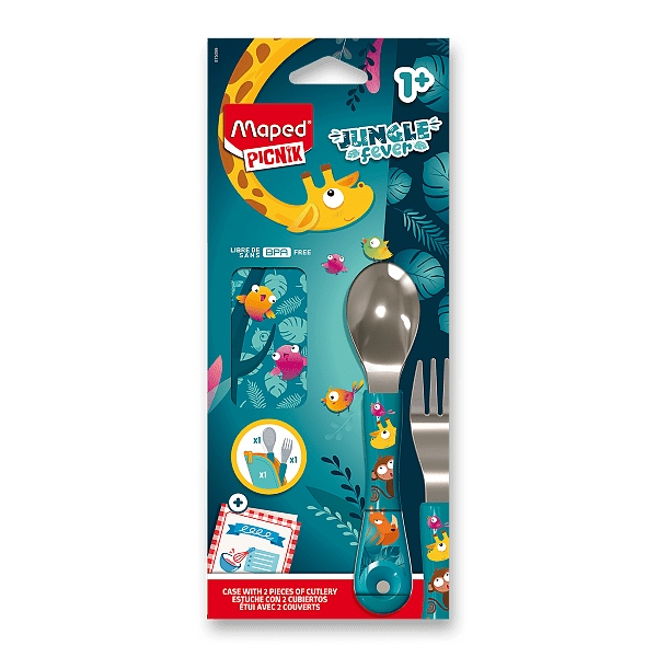 Příbor Maped Miniz Jungle Fever 2 ks