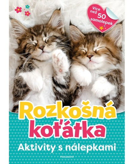 Aktivity s nálepkami – Rozkošná koťátka