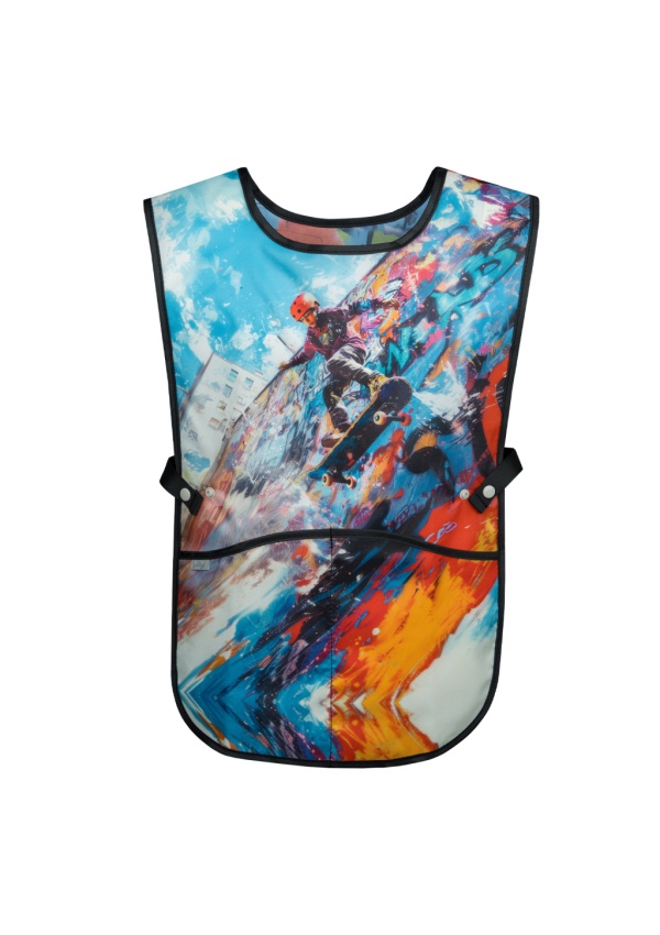 BAAGL Dětská zástěra Skatepark