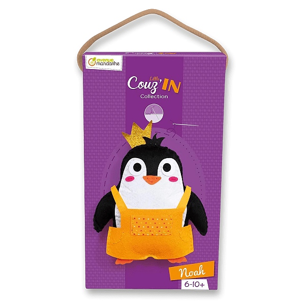 Kreativní sada Avenue Mandarine Dětské šití tučňák Noah