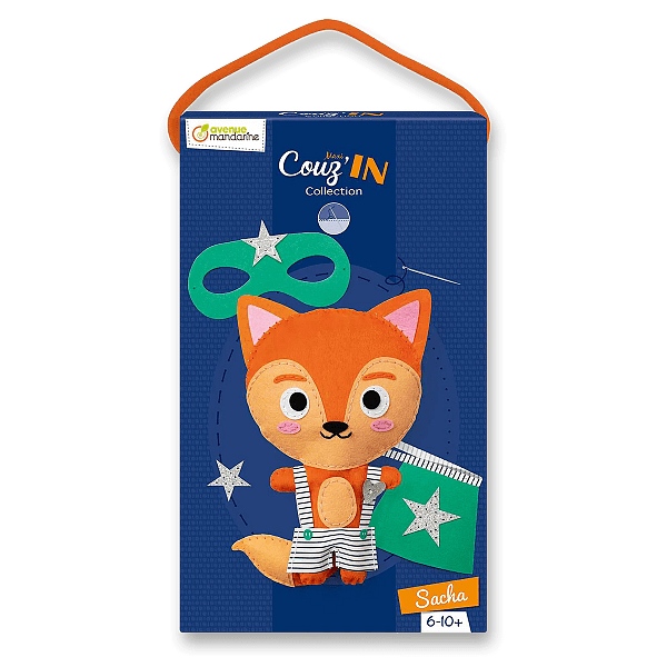 Kreativní sada Avenue Mandarine Dětské šití liška Sacha