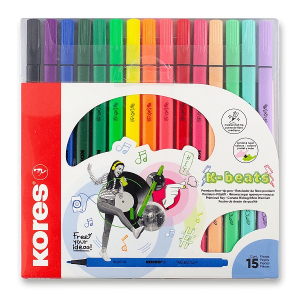 Fixy Kores K-Beats 15 barev