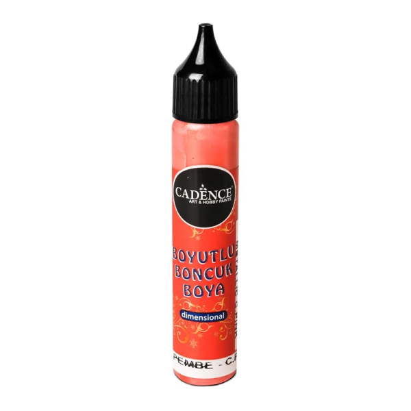 Levně Metalická kontura Cadence Dimensional Paint, 25 ml - candy pink, sytá růžová