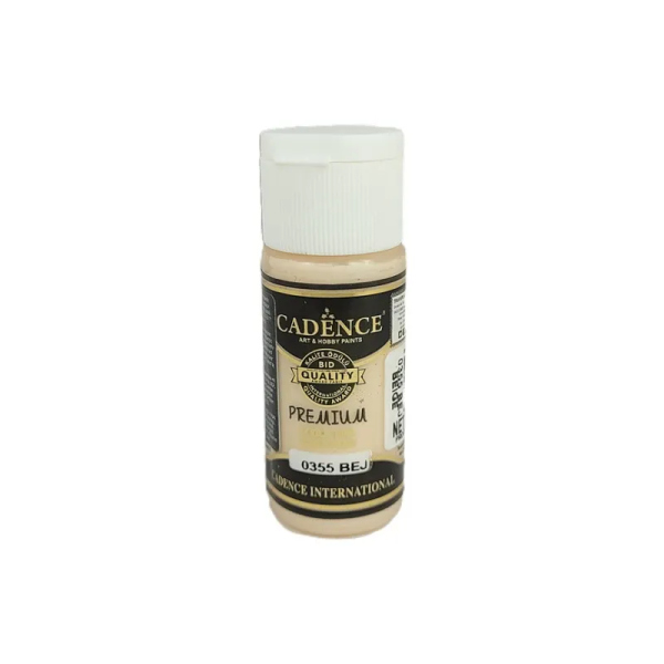 Levně Akrylová barva Cadence Premium, 25 ml - beige, béžová