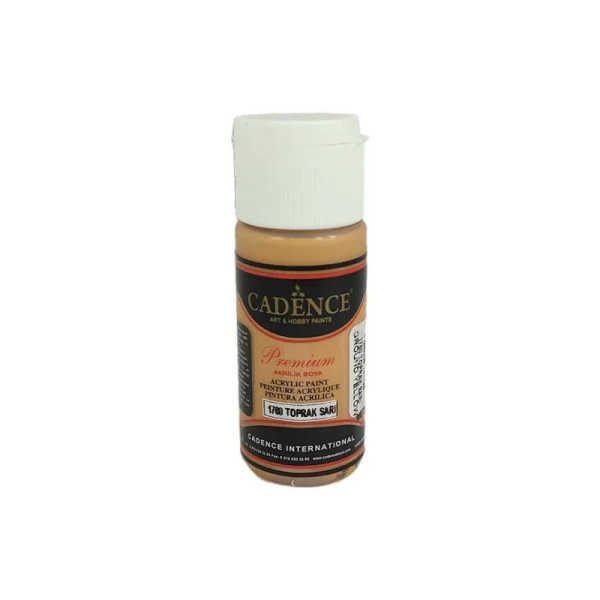 Levně Akrylová barva Cadence Premium, 25 ml - ground yellow, okrová