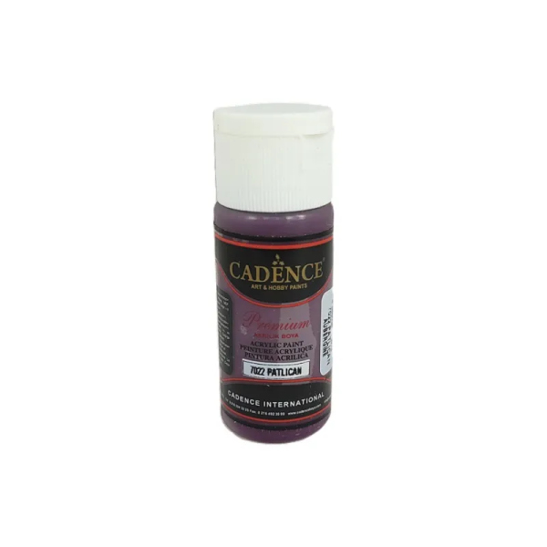 Levně Akrylová barva Cadence Premium, 25 ml - aubergine, fialová lilková
