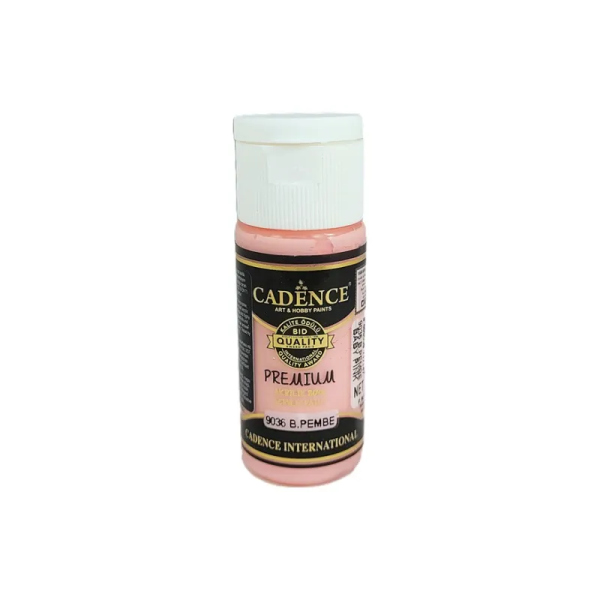 Levně Akrylová barva Cadence Premium, 25 ml - baby pink, sv. růžová