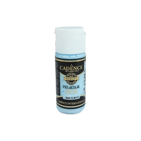 Levně Akrylová barva Cadence Premium, 25 ml - baby blue, modrá Baby