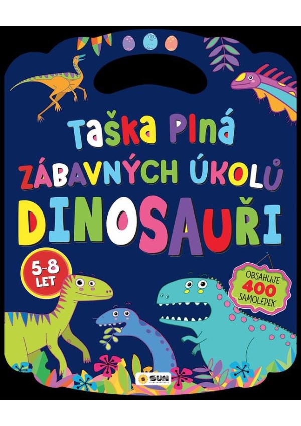 Taška plná zábavných úkolů Dinosauři 5-8 let