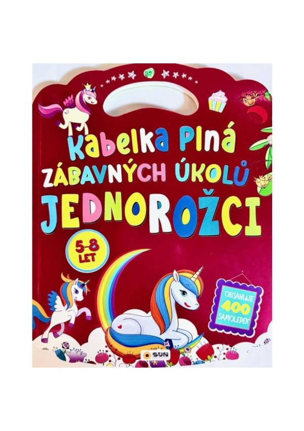 Kabelka plná zábavných úkolů Jednorožci 5-8 let