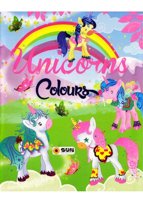 Levně Unicorns - colours - zelená