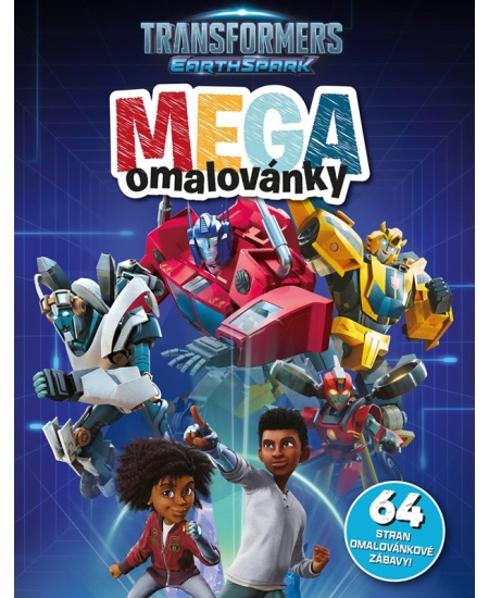 Levně Transformers - Mega omalovánky