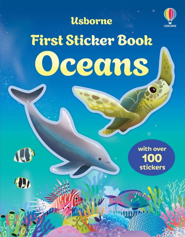 First Sticker Book Oceans Usborne Publishing