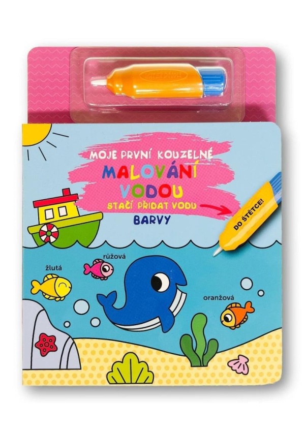 Levně Moje první kouzelné malování vodou Barvy