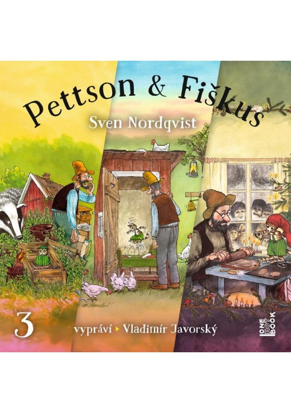 Levně Dobrodružství kocoura Fiškuse a dědy Pettsona 3 - CDmp3 (Čte Vladimír Javorský)