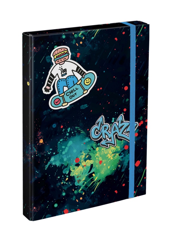 BAAGL Desky na školní sešity A4 Chill