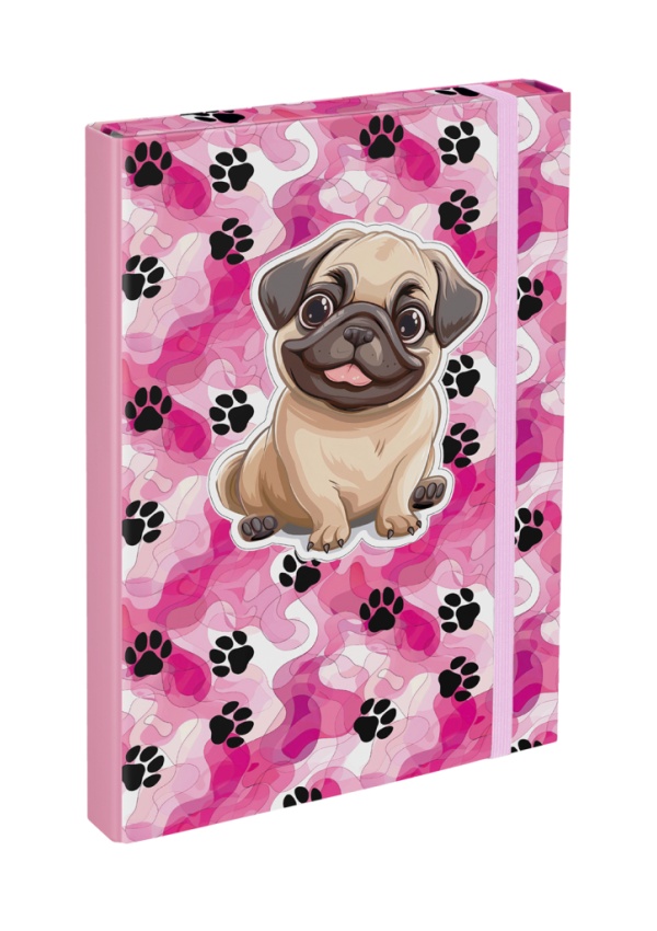 BAAGL Desky na školní sešity A4 Tlapky