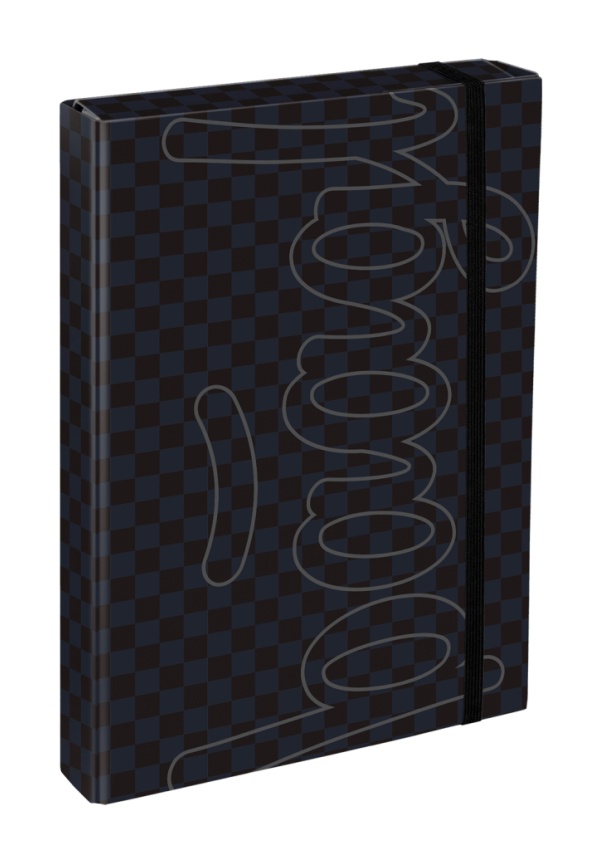 BAAGL Desky na školní sešity A4 Jumbo SKA šedá