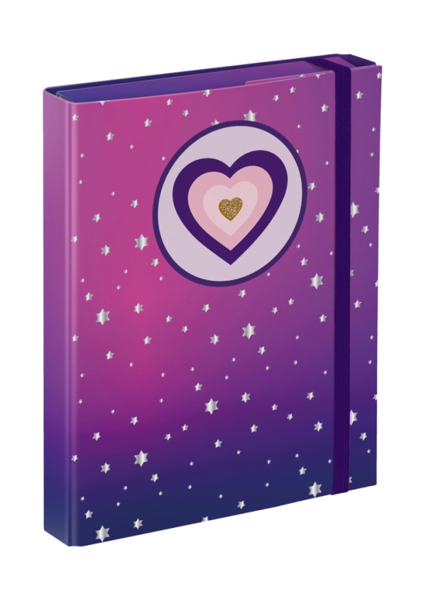 BAAGL Desky na školní sešity A5 Koně srdce