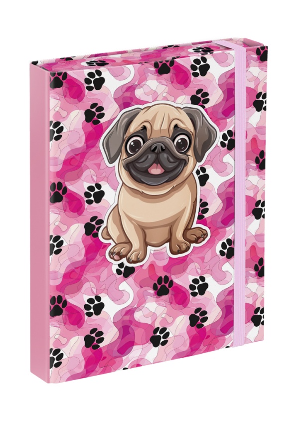 BAAGL Desky na školní sešity A5 Tlapky