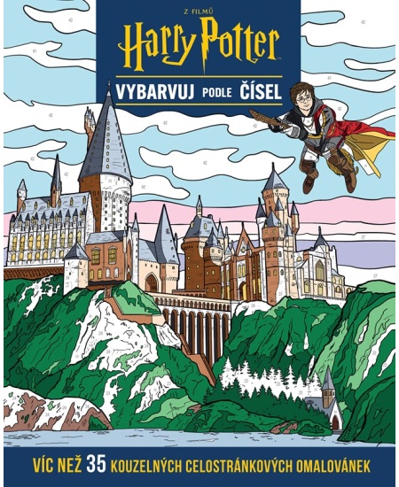 Levně Vybarvuj podle čísel: Harry Potter