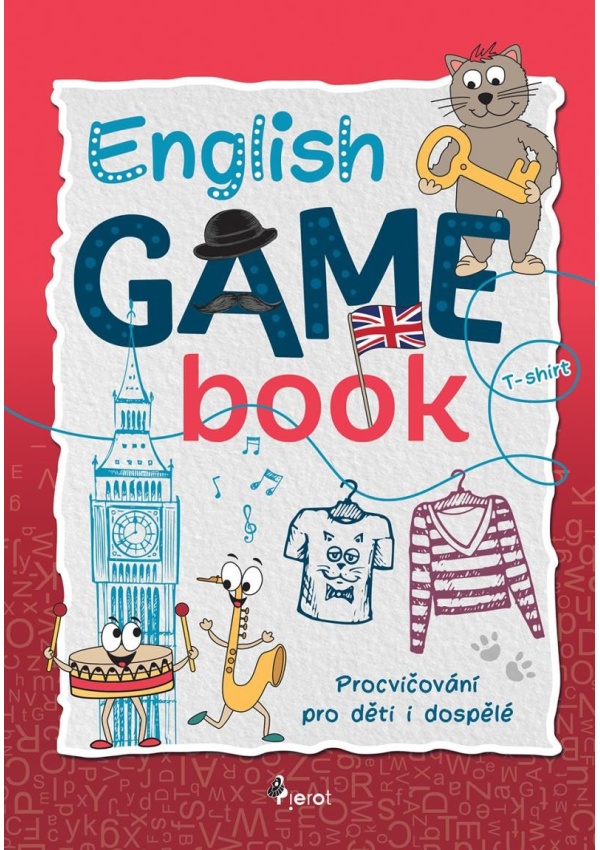 Levně English GAME book červený