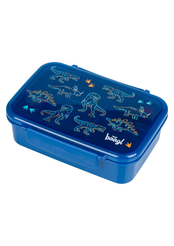 BAAGL Box na svačinu s přihrádkami Dino