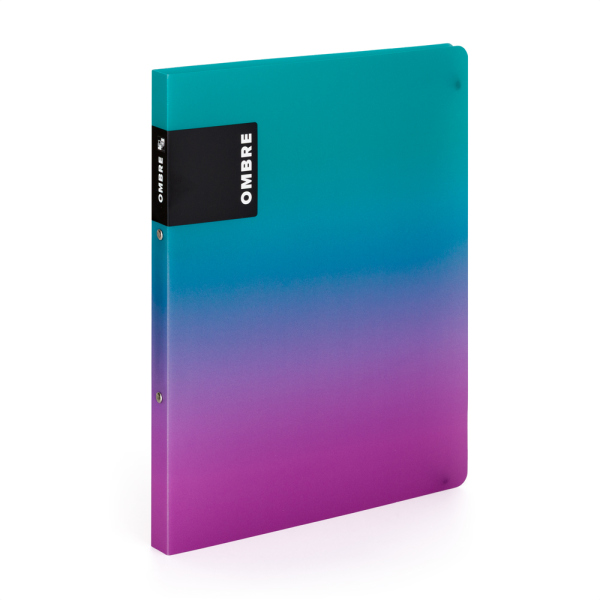 Levně Pořadač PP A4 2kr. OMBRE růžová