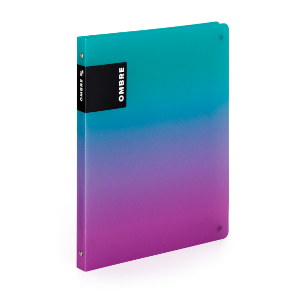 Levně Pořadač PP A4 4kr. OMBRE růžová