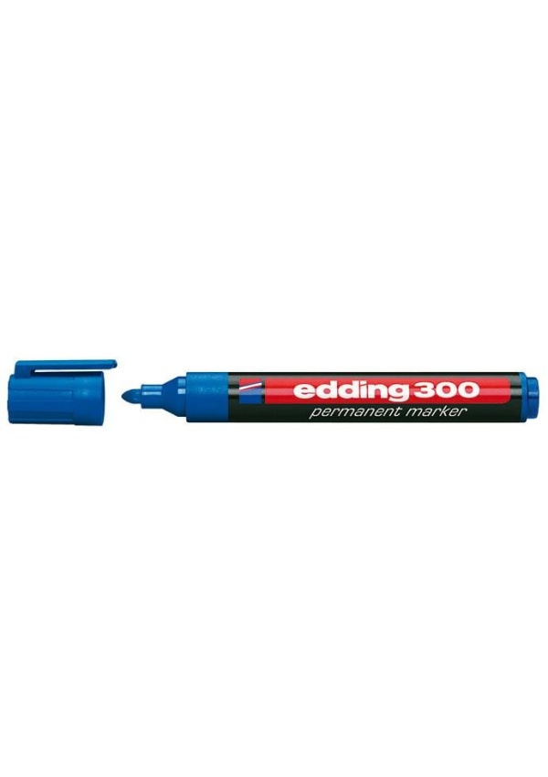 Levně Edding Popisovač permanentní 300 - modrý