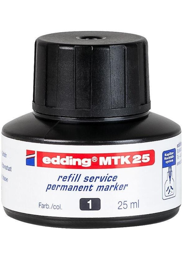 Edding Inkoust MTK 25ml - černý