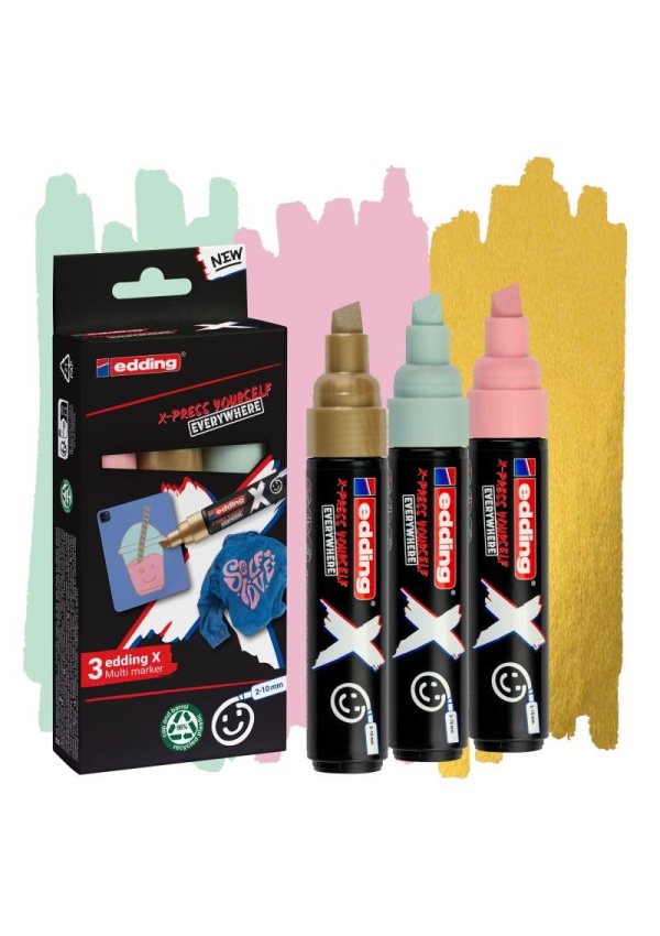 Multimarker X EDDING 6900/3 - pastel