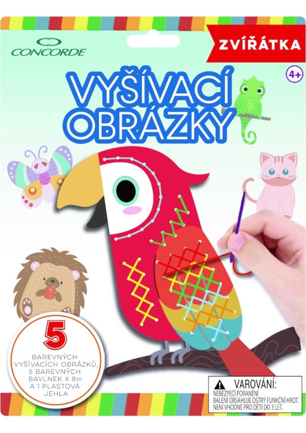 Vyšívací obrázky CONCORDE Zvířátka