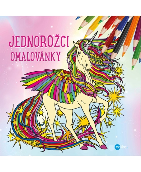 Levně Jednorožci – omalovánky