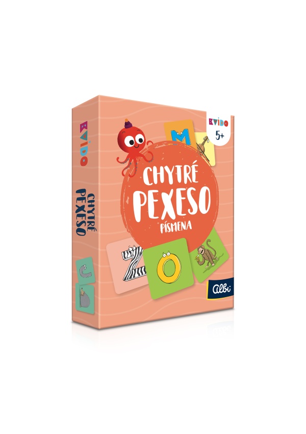 Chytré pexeso - Písmena 2. vydání