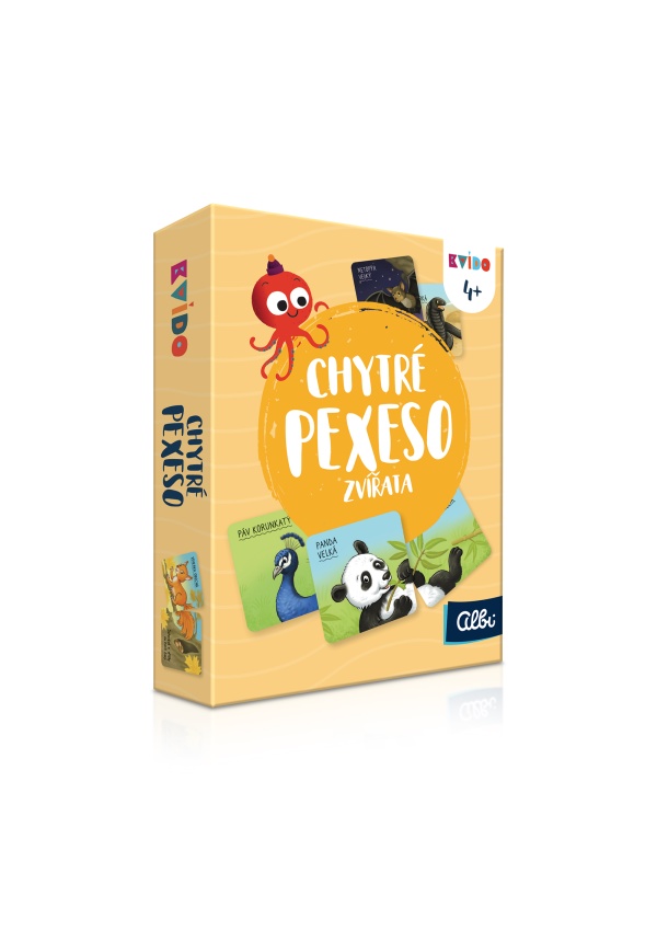 Chytré pexeso - Zvířata 2. vydání