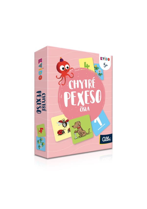 Kvído - Chytré pexeso 2 - Čísla