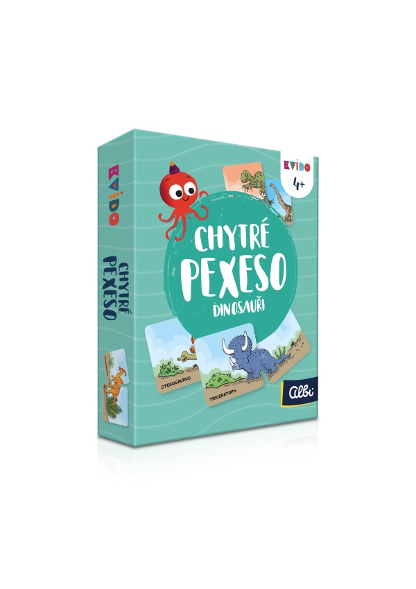 Chytré pexeso - Dinosauři 2. vydání