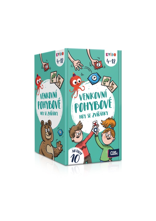 Kvído - Venkovní pohybové hry se zvířátky