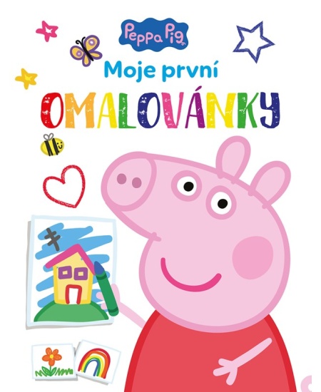 Levně Peppa Pig - Moje první omalovánky