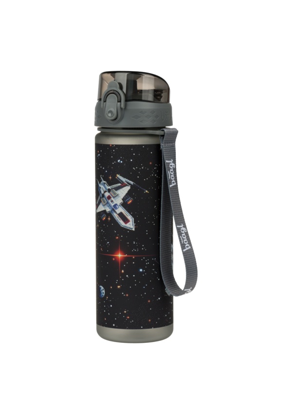 BAAGL Tritanová láhev na pití Pixel Space 500 ml