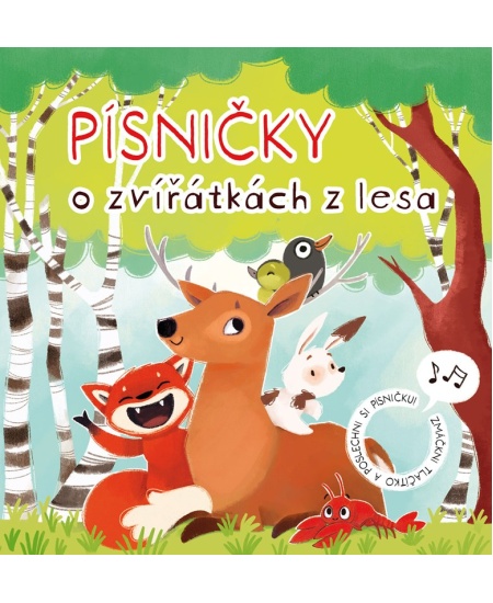 Levně Písničky o zvířátkách z lesa