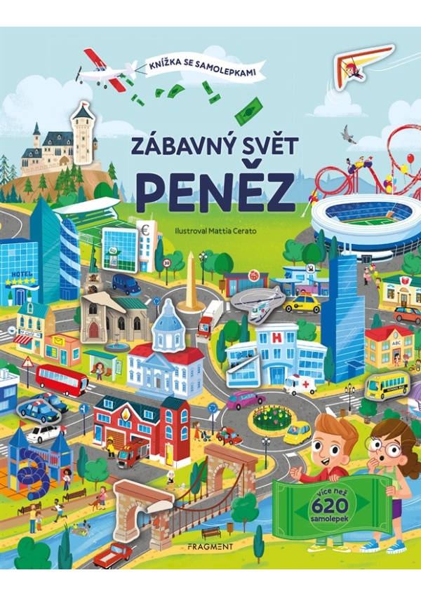 Knížka se samolepkami - Zábavný svět peněz