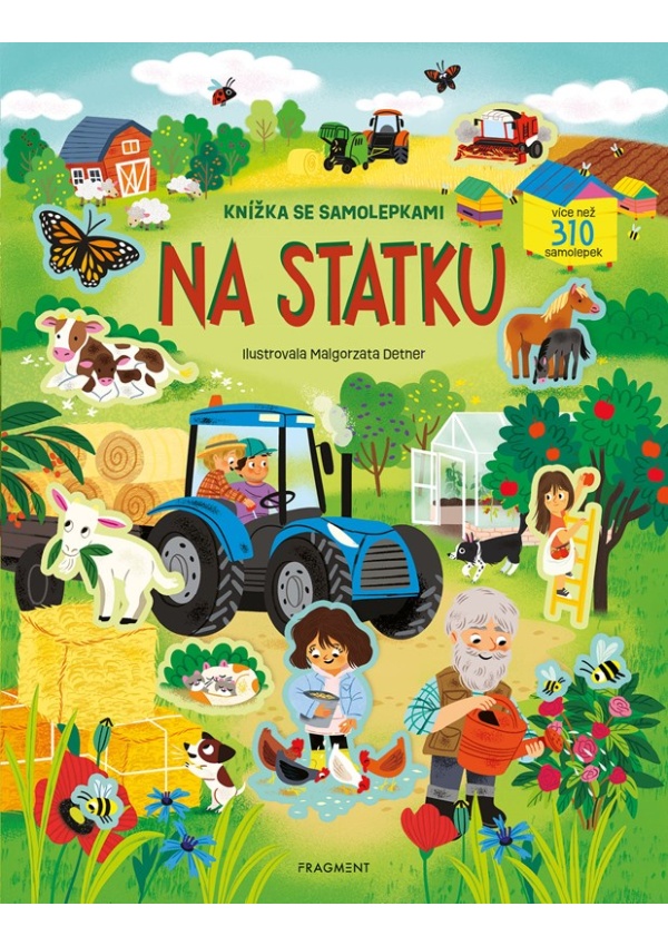 Knížka se samolepkami - Na statku