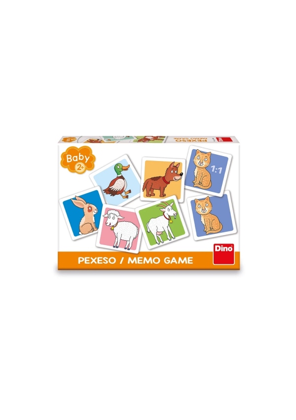 Dino Baby pexeso Domácí zvířátka