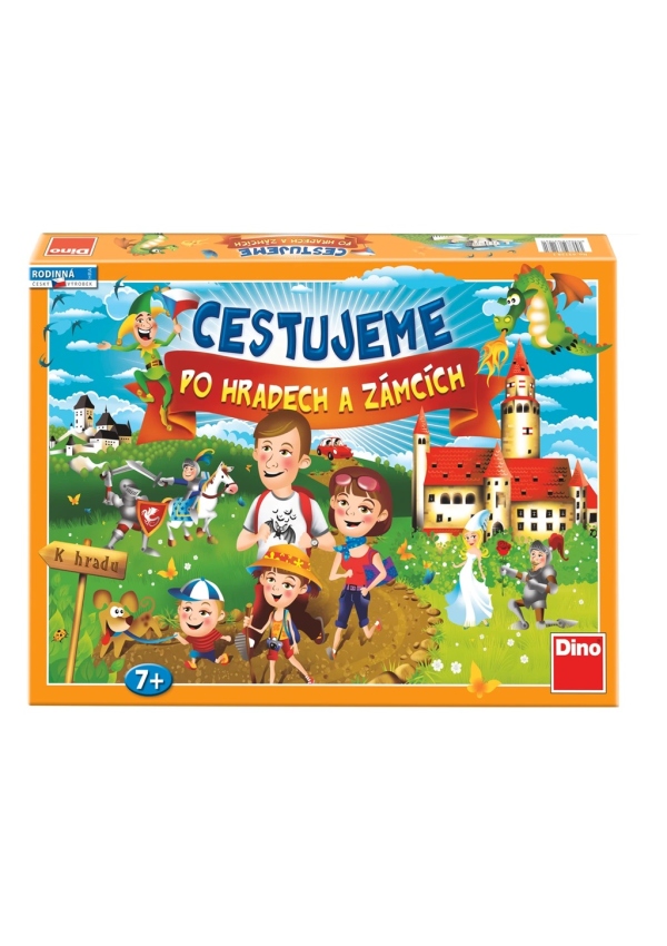 Dino Rodinná hra Cestujeme po hradech a zámcích